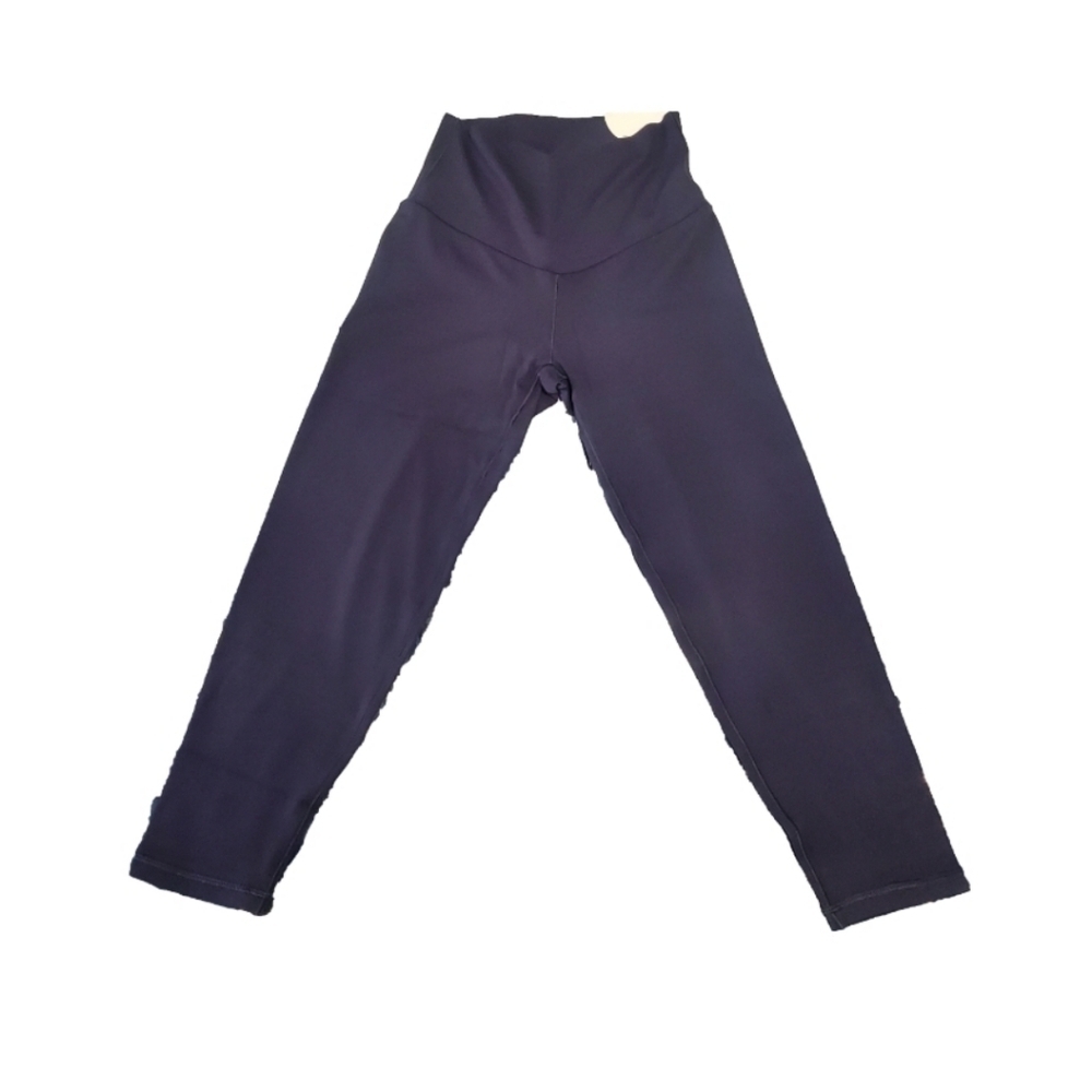 Women's OFFLINE By Aerie Real Me Cropped Legging High Rise Soft & Black Small - Picture 5 of 5